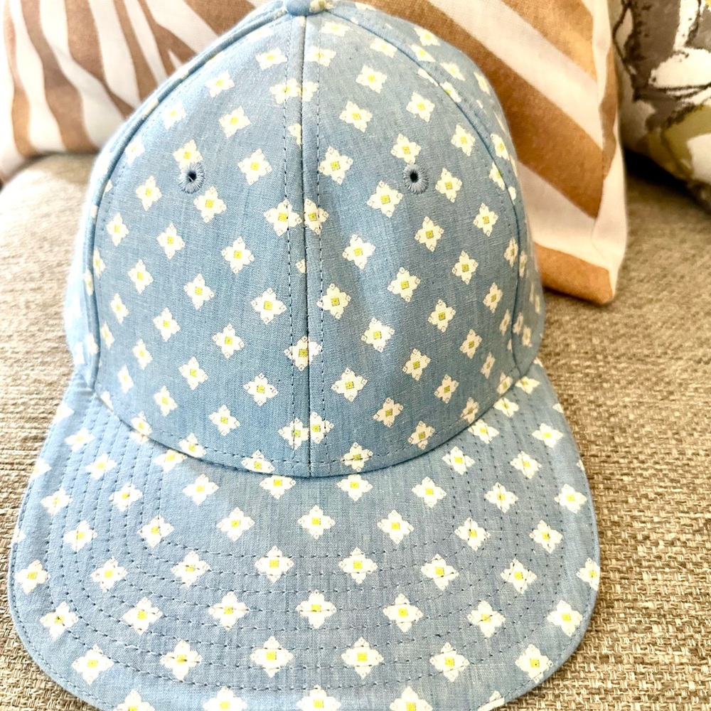 Marc Jacobs Designer Light Blue Indigo Cap NWT. $98 MSRP - Picture 16 of 16